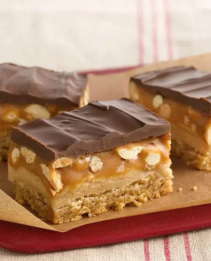 Peanut Butter Cookie Candy Bars