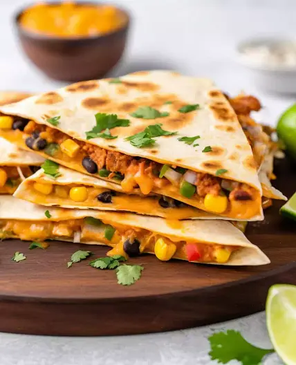 Sweet Potato Black Bean Quesadilla