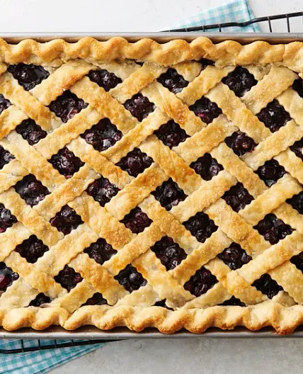 Blueberry Slab Pie