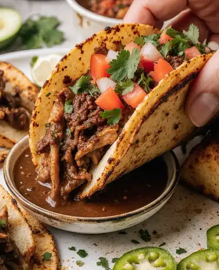 Chicken Birria Tacos