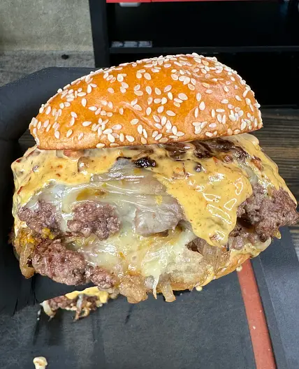 Smash Burgers with Baconnaise Sauce