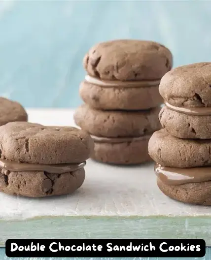 Best Double Chocolate Sandwich Cookies Recipe | Rich and Creamy Delight