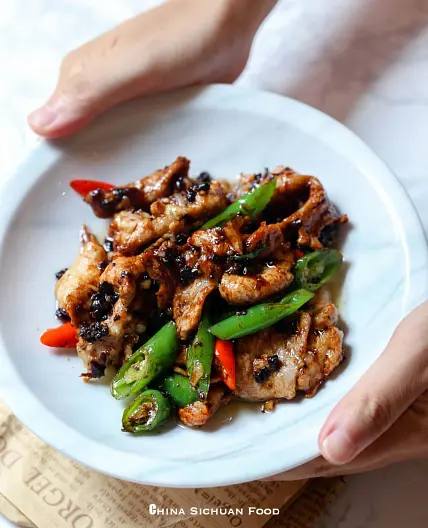 Pork Stir Fry with Black Bean Sauce
