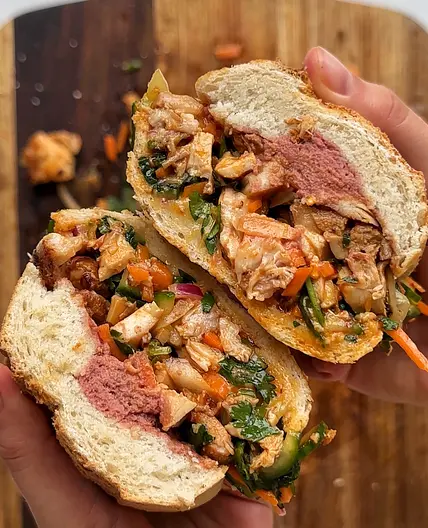 The Best Chopped Salad Sandwich