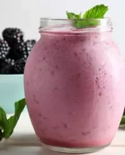 Frullato di more e banana