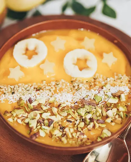Mango Banana Smoothie Bowl
