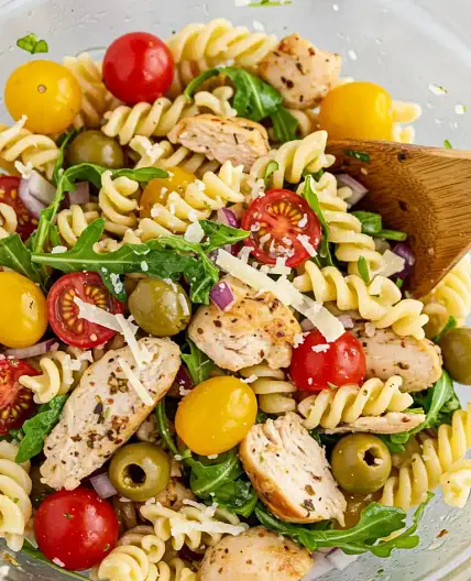 salade de pate aux poulet