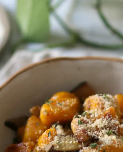 Gnocchi vegan alla zucca