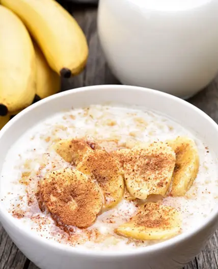Quinoa Porridge with Banana & Yoghurt