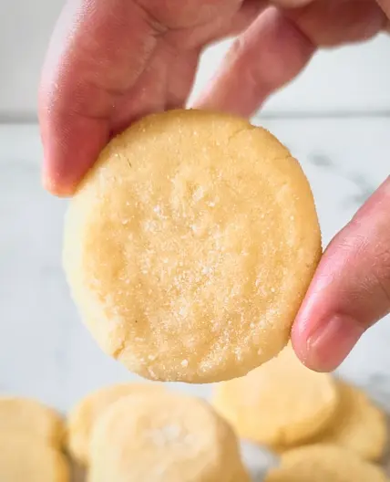 The BEST 3 Ingredient Sugar Cookies Recipe - So EASY!