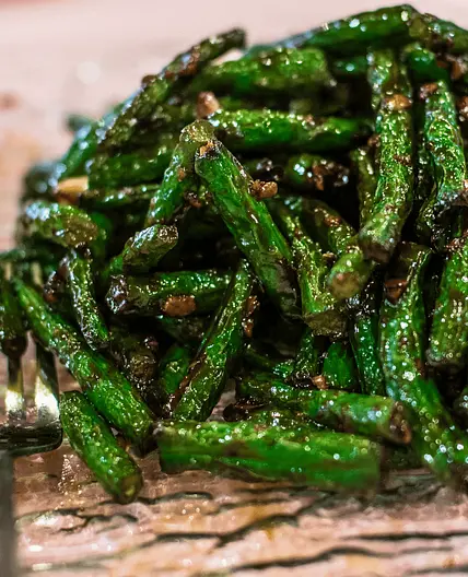 Parmesan Garlic Green Beans