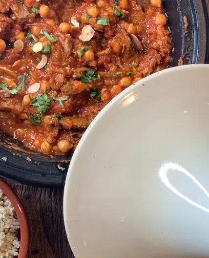 Leftover Lamb Tagine