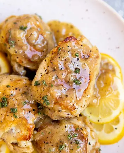 Low Carb Instant Pot Lemon Chicken