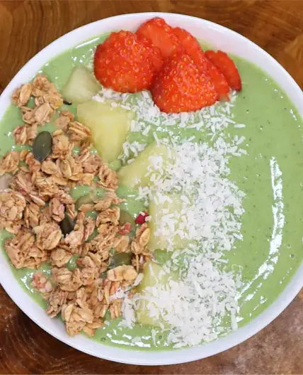 Tropical Green Smoothie Bowl