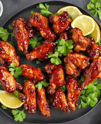 Honey BBQ Chicken Wings