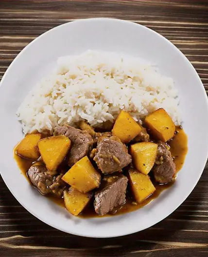 Carne Cozida com Legumes