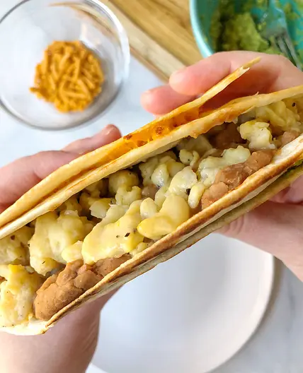 Tortilla Wrap Hack: Vegan Breakfast Version