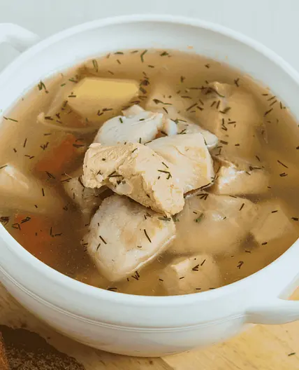Russian Ukha (Fish Soup)