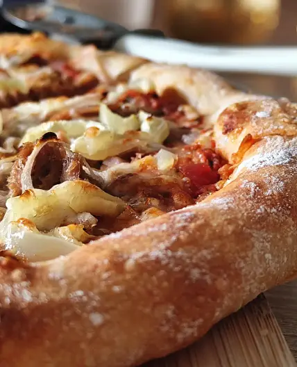 Pizza with Tuna Topping