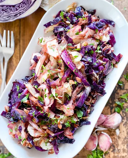 Spanish Garlic Cabbage