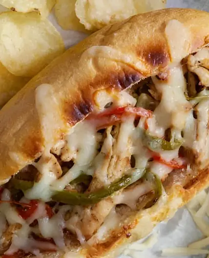 chicken philly cheesesteak recipe