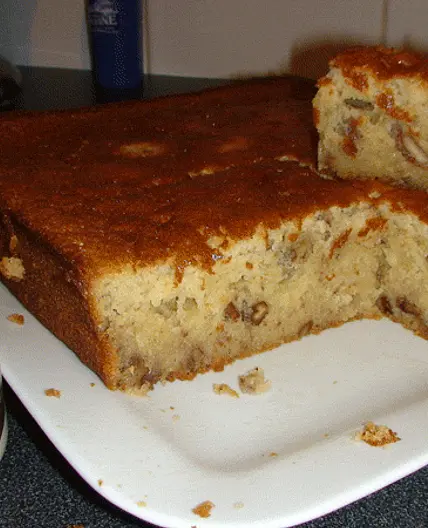 Gâteau canadien aux noix de pécan, miel et sirop d’érable