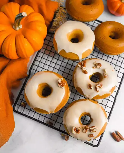 Pumpkin Doughnuts