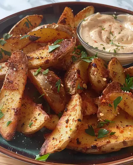 Cajun Potato Wedges