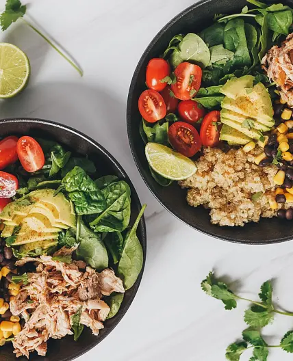 Southwestern Chicken Quinoa Bowl