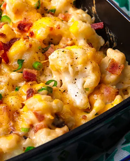 Loaded Cauliflower Bake