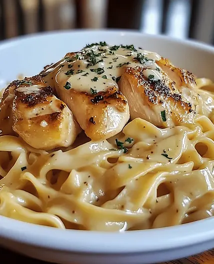 Chicken with Buttered Noodles