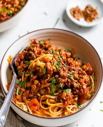 Protein Packed Thai Pasta Salad