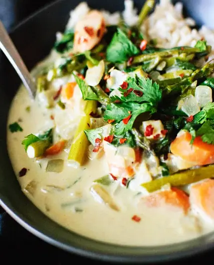 Vegan Sticky Sesame Chickpea