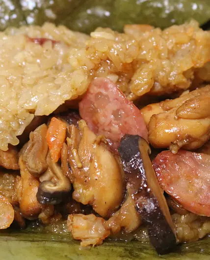 Sticky Rice With Chicken