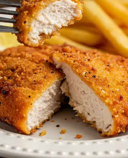 Poulet aux corn flakes au four