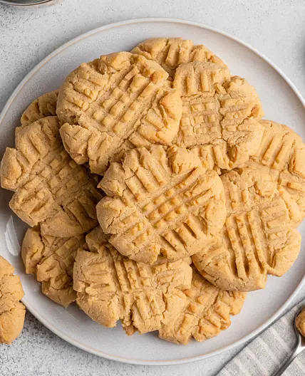 5 Ingredient Peanut Butter Vegan Cookie Recipe