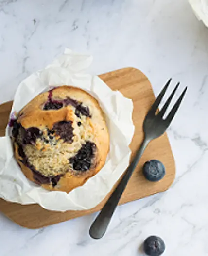 Blueberry & Almond Muffins