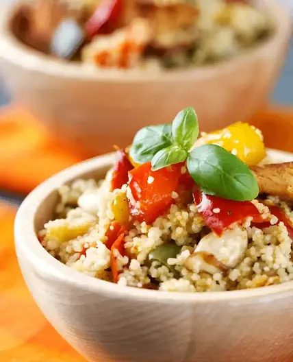 Recette de taboulé au poulet rapide