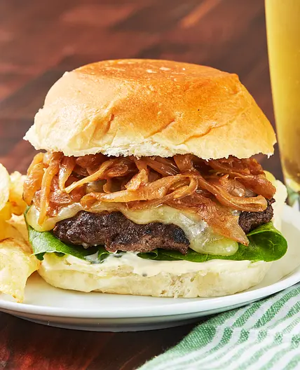 Best-Ever Bison Burger