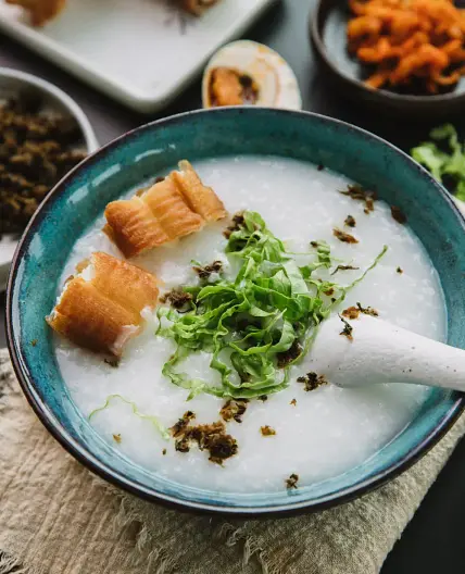 How to Make Congee (Rice Porridge)