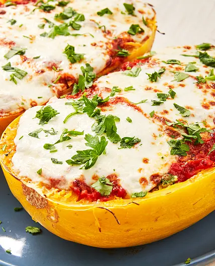 Instant Pot Cheesy Spaghetti Squash