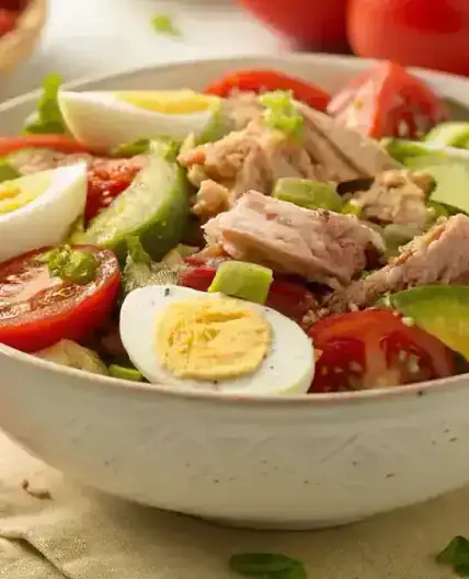 Tuna Tomato Egg Salad