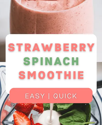 Strawberry Spinach Smoothie