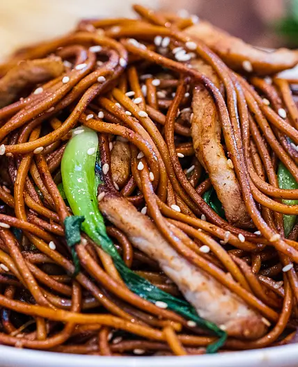 Stir Fry Noodles Pork Chow Mein Recipe (Old Shanghai Style)