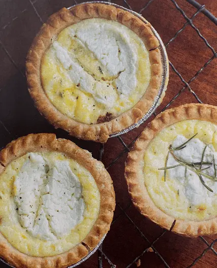 Caramelized Onion & Goat Cheese Tarts