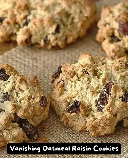 The Best Vanishing Oatmeal Raisin Cookies Recipe