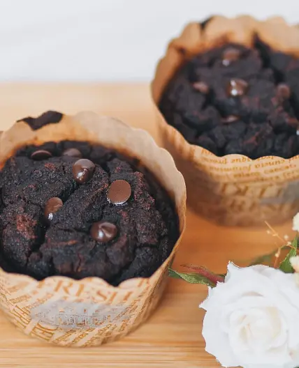 Gluten Free Paleo Chocolate Muffins