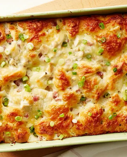 Chicken Cordon Bleu Bubble-Up Bake