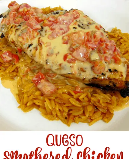 Queso Smothered Chicken