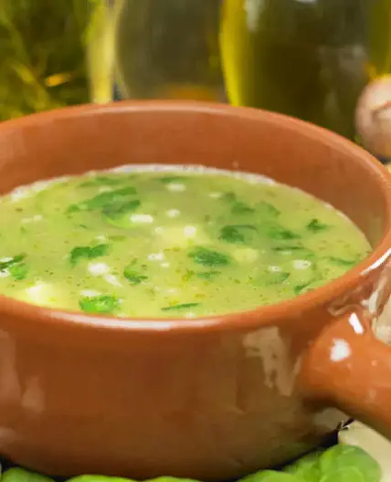 Dock and Potato Soup